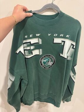 Abercrombie & Fitch New York Jets Crewneck Sweatshirt NWT XXL